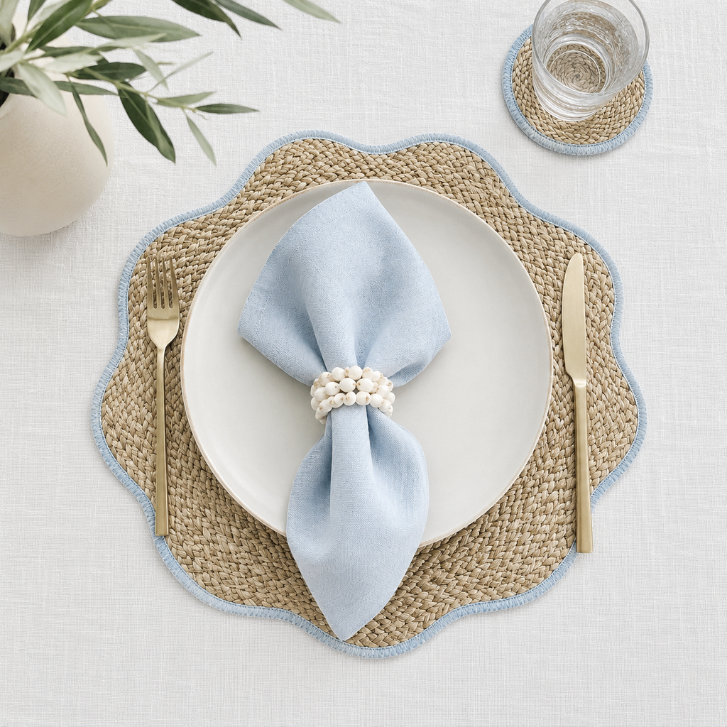 Shoreline Wave Placemat Set