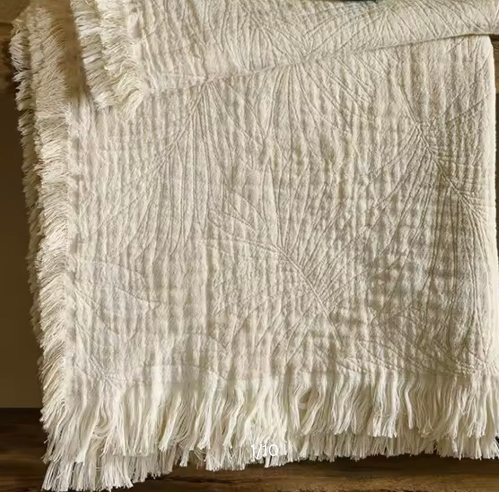 Palm Whisper Throw