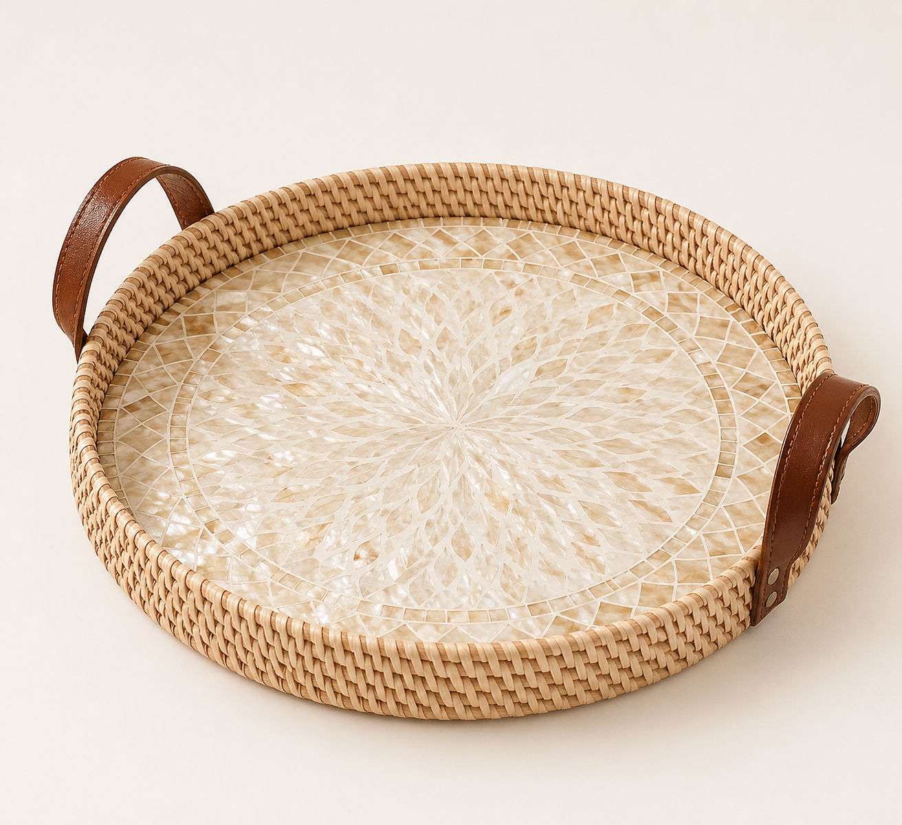 Shoreline Rattan Tray