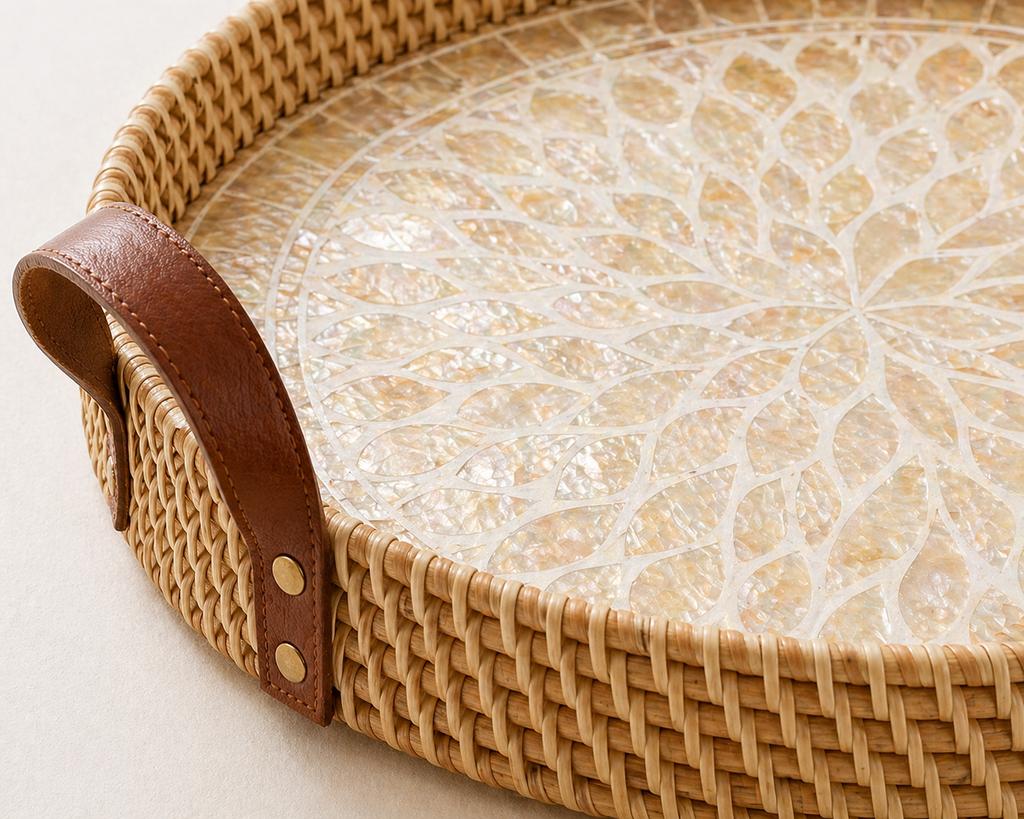 Shoreline Rattan Tray