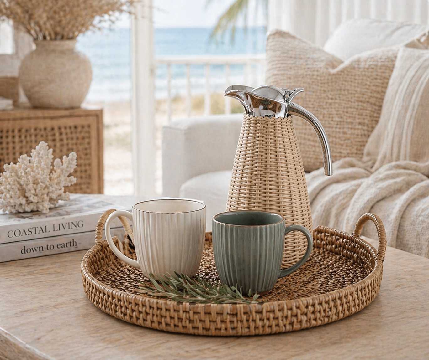 Coastal Weave Carafe