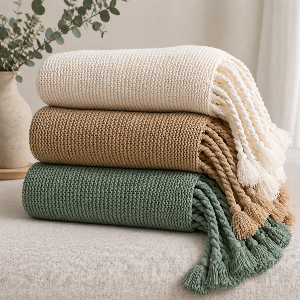 Dune Knit Throw