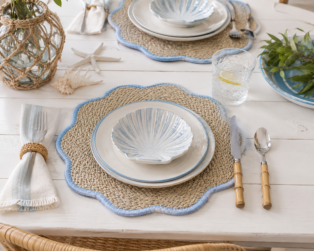 Shoreline Wave Placemat Set