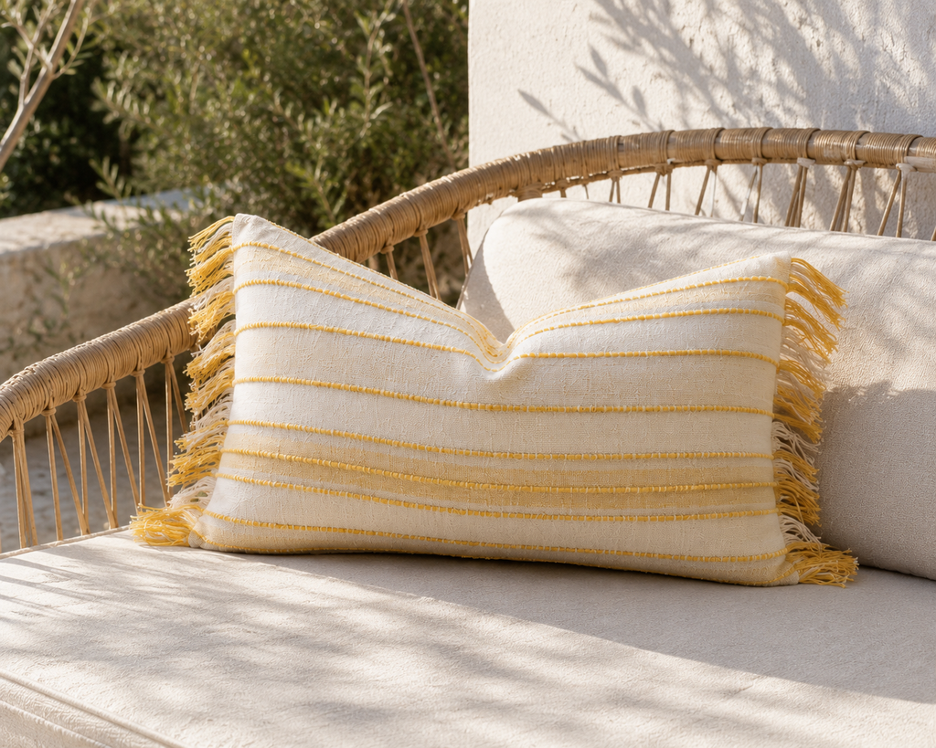 Lennox Fringe Cushion Cover (set of 2)