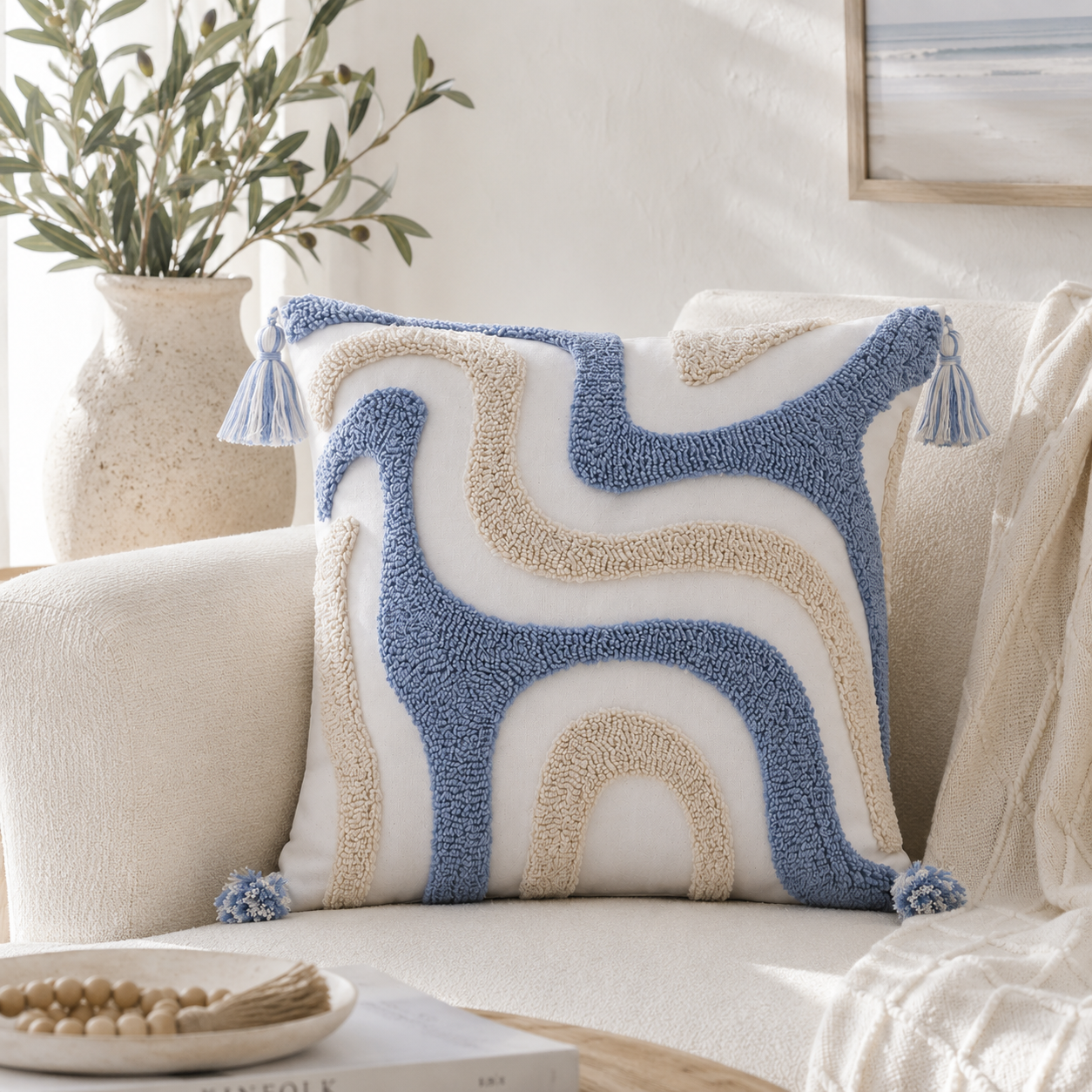 Tidal Arch Cushion Cover
