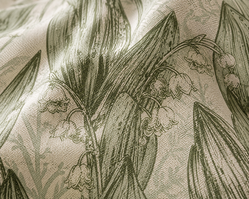 Sage Blossom Botanical Cushion Cover