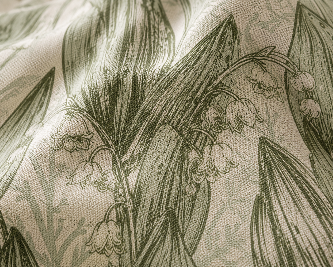 Sage Blossom Botanical Cushion Cover