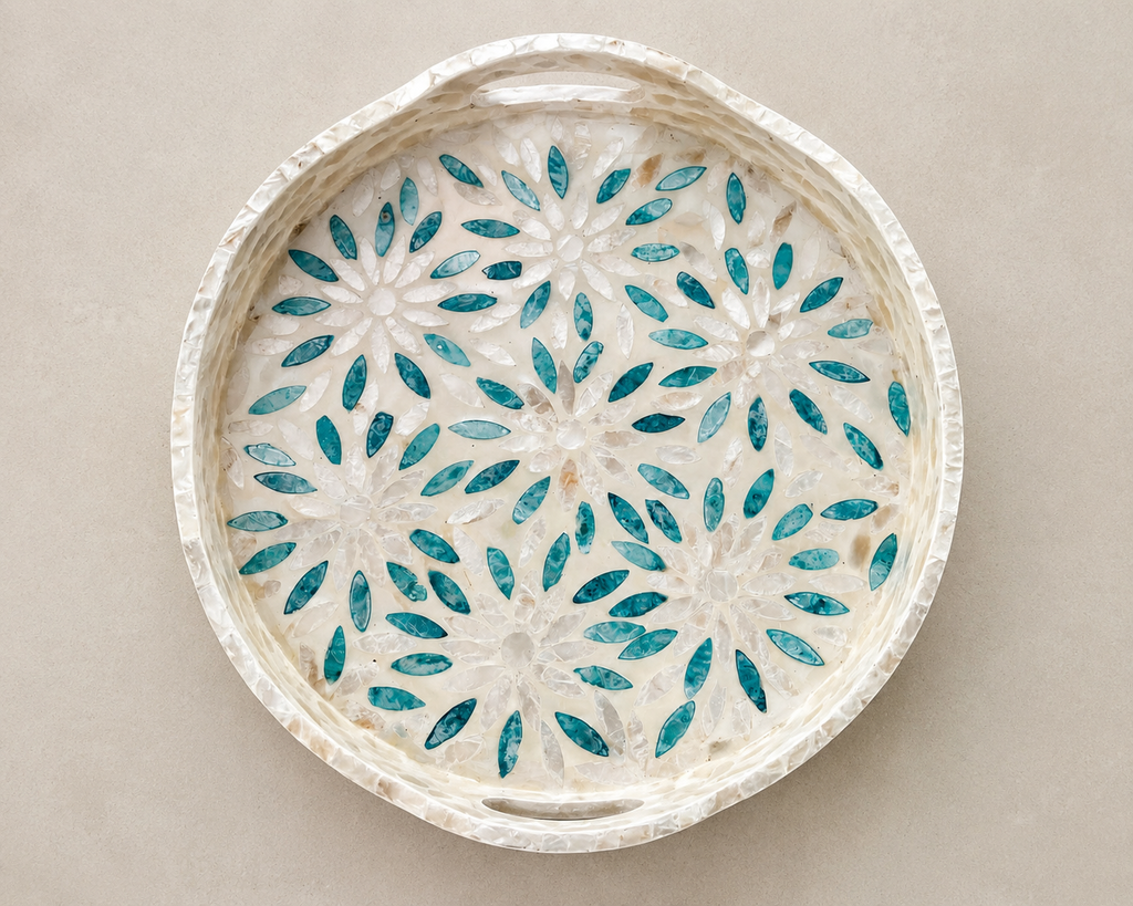 Azure Bloom Tray