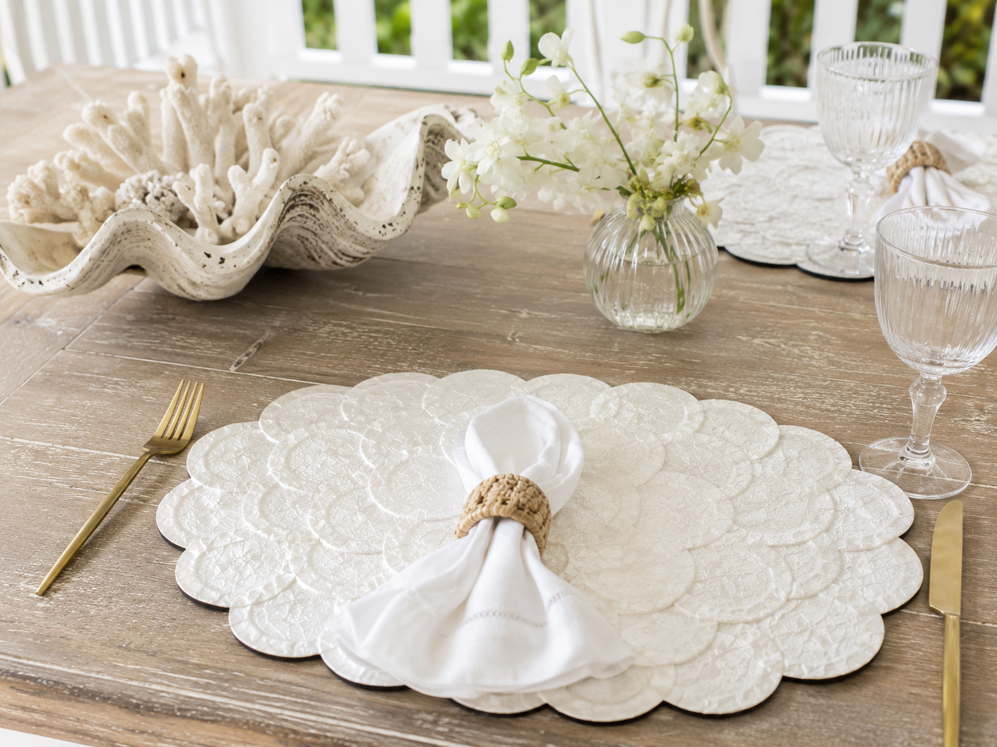 Scallop Shell placemat