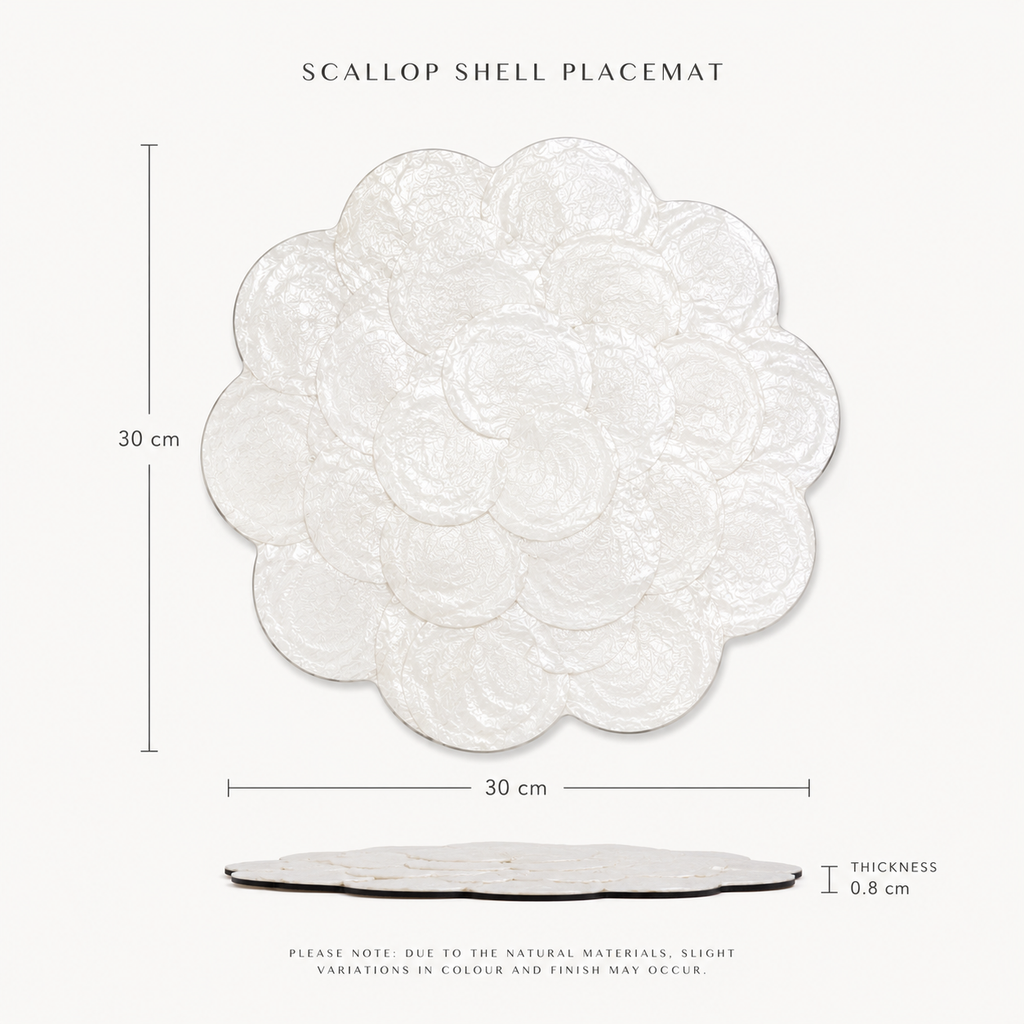 Scallop Shell placemat