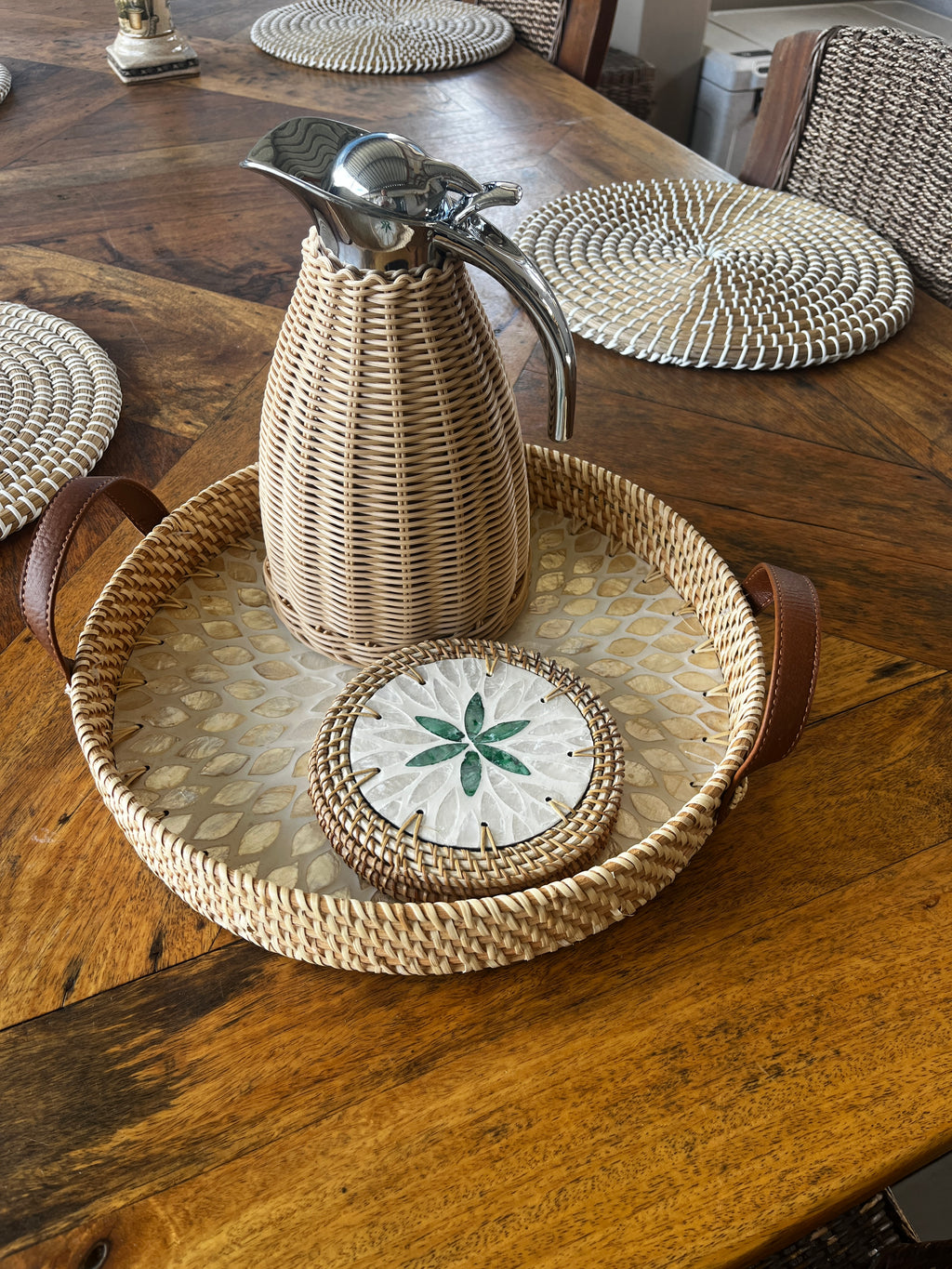 Sea shell coasters
