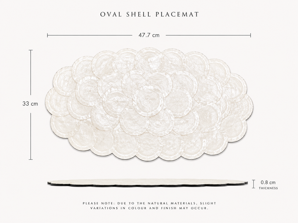 Scallop Shell placemat