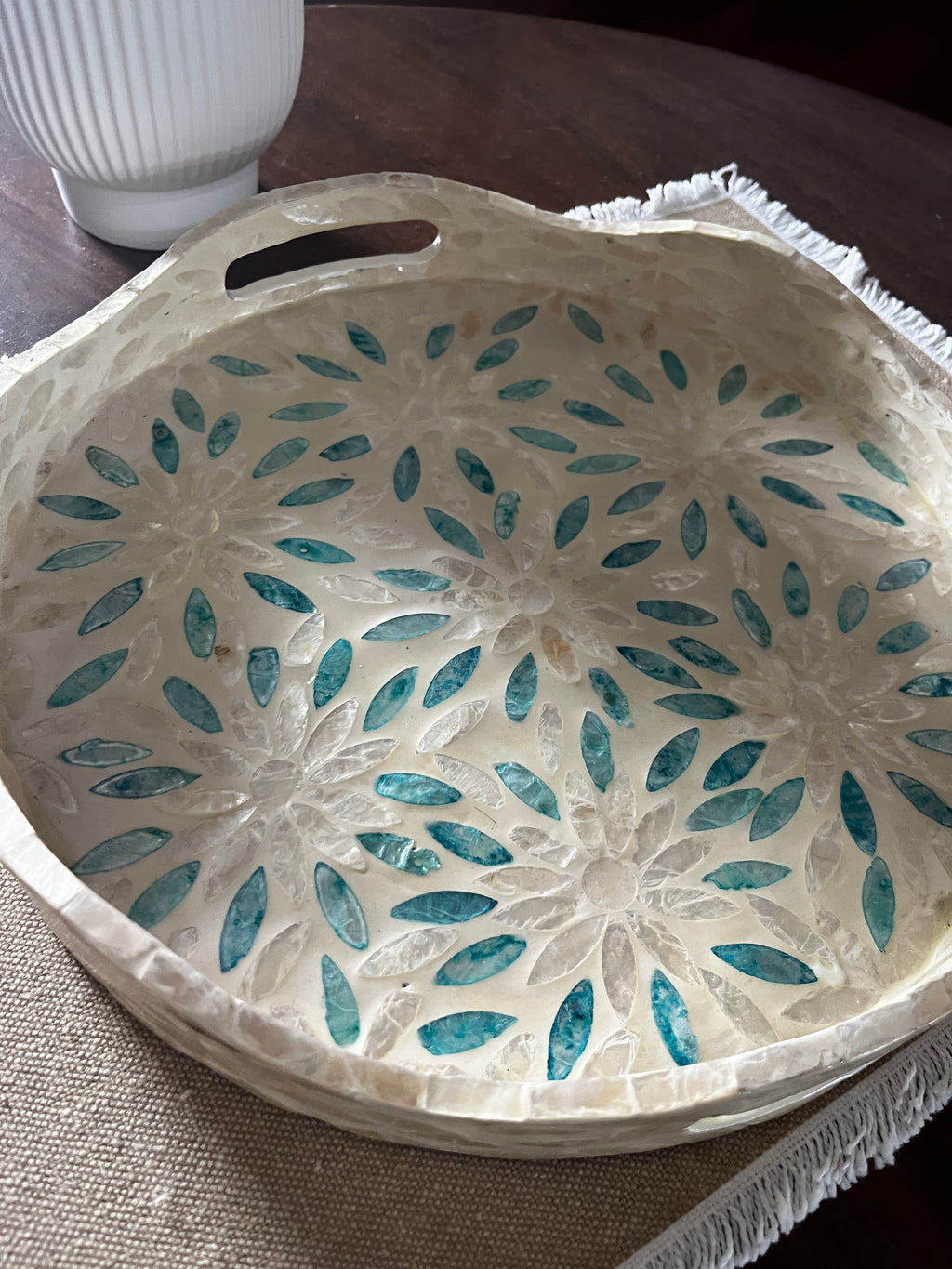 Azure Bloom Tray