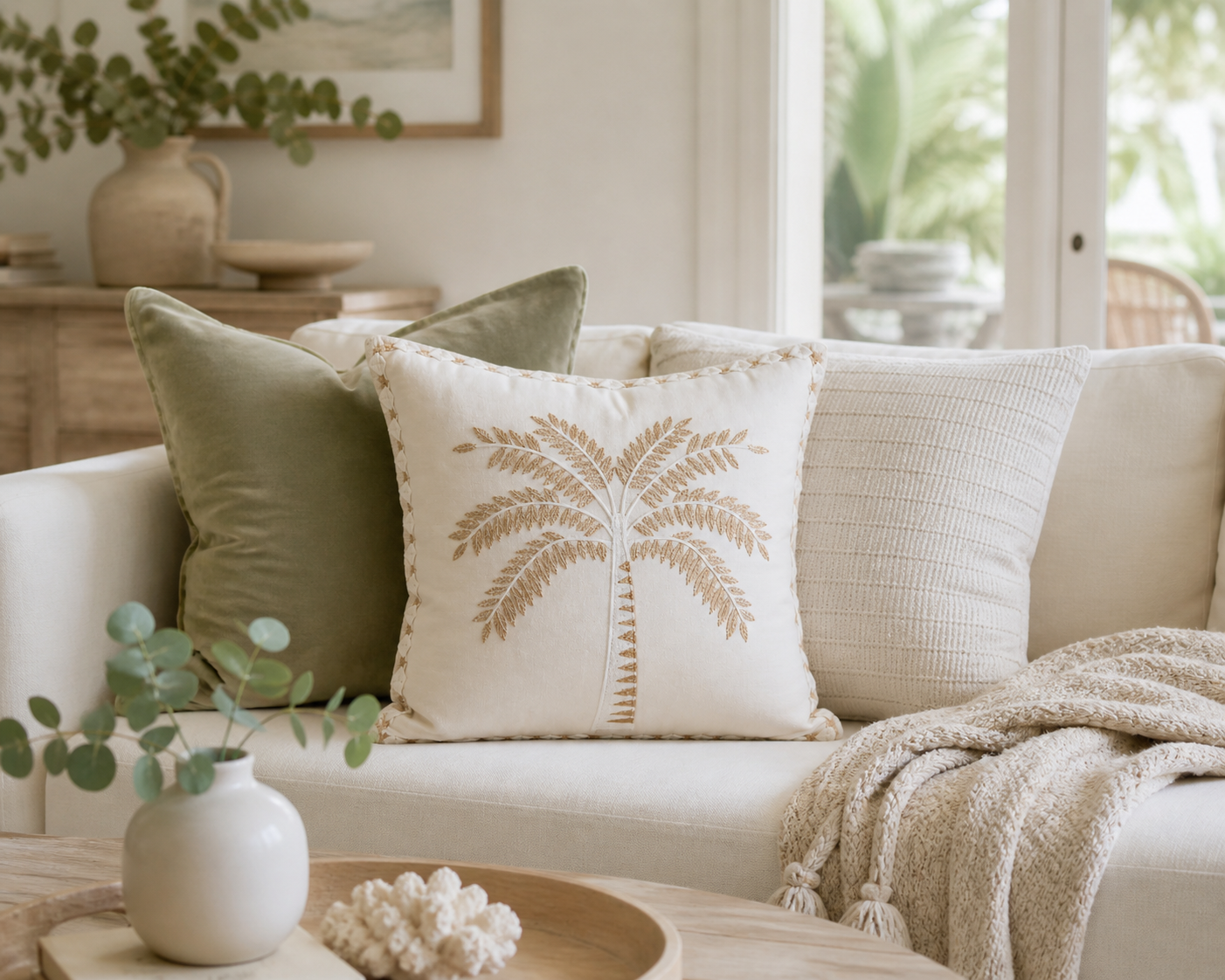 Palm Cove Cushion Cover