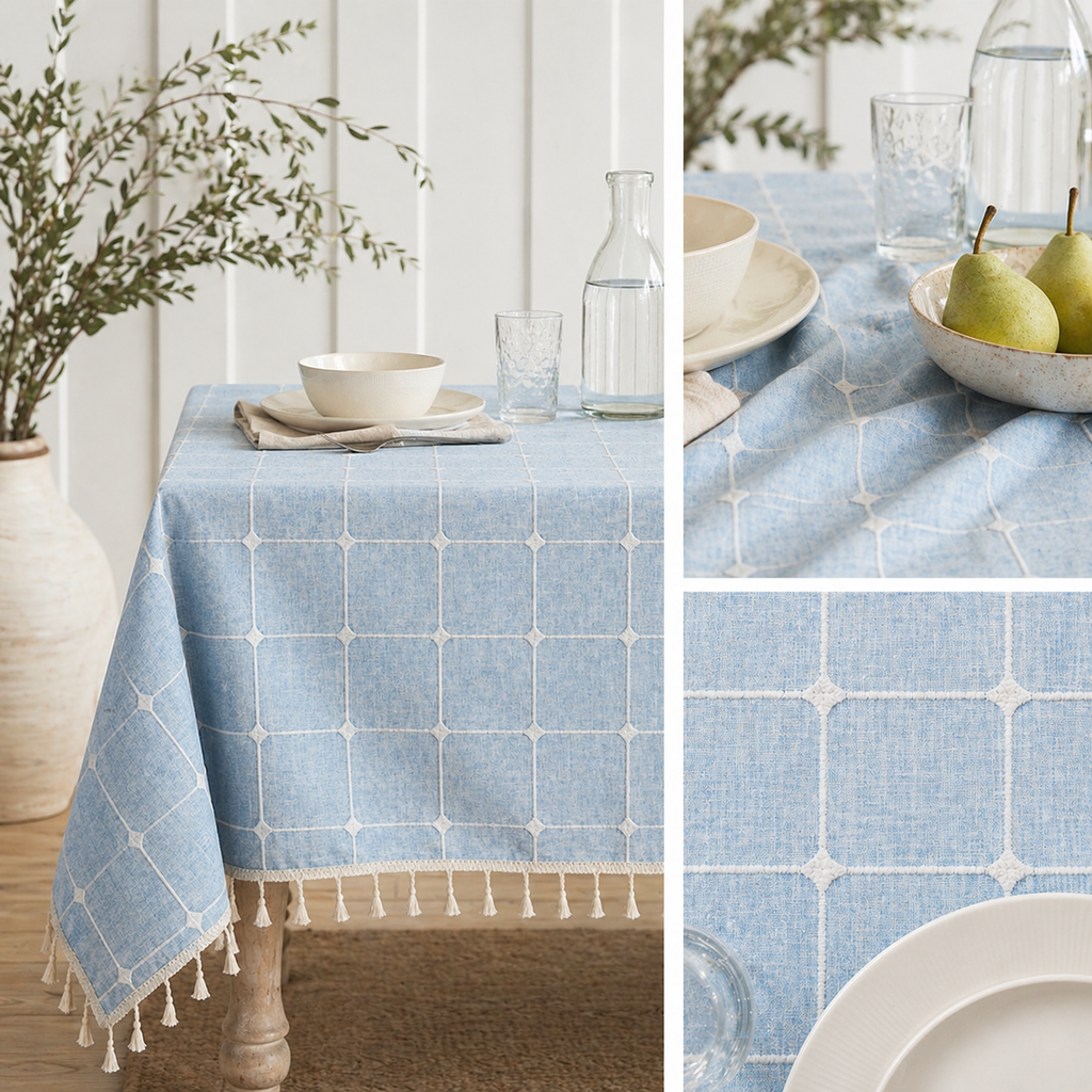 Burleigh Blue Tablecloth