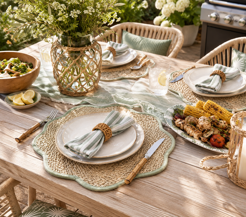 Shoreline Wave Placemat Set