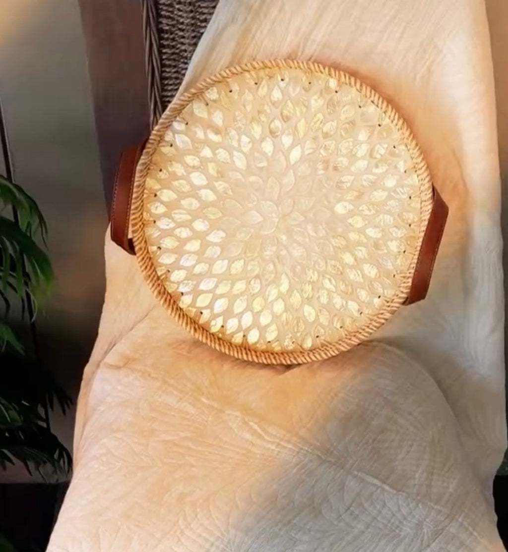Shoreline Rattan Tray