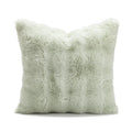 Sea Mist Faux Fur Cushion Cover