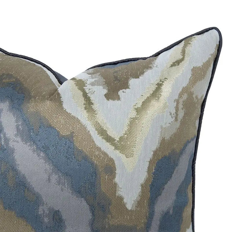 Bluewater Marble Cushion Cover