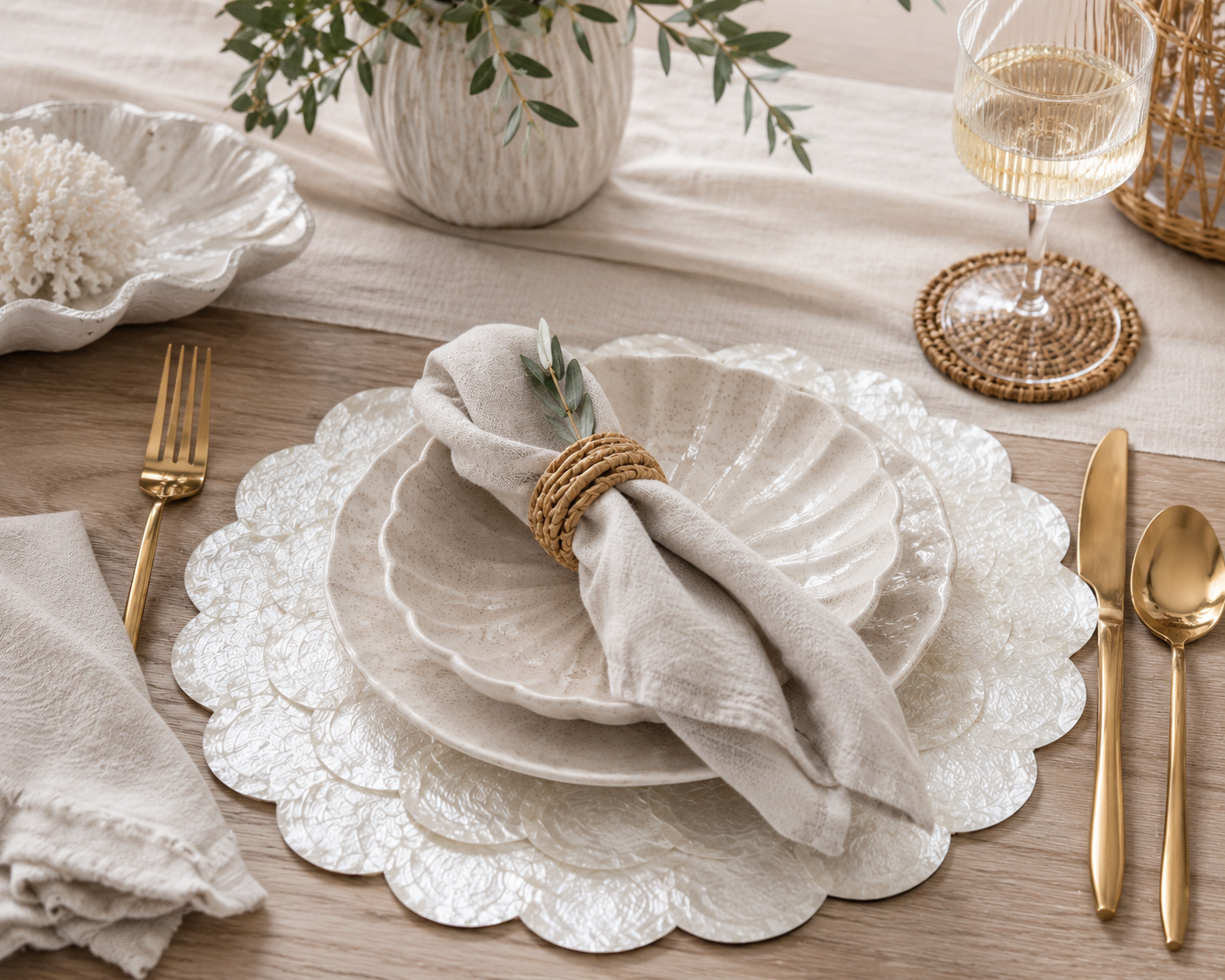 Scallop Shell placemat